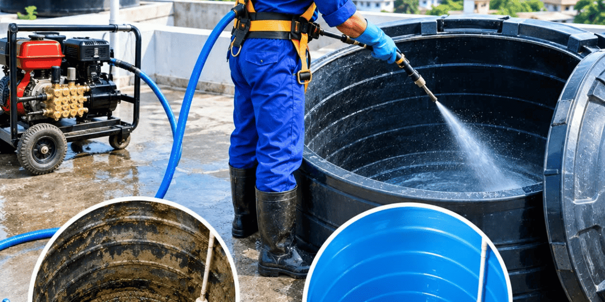 Professional Water Tank Cleaning Service in Ranchi