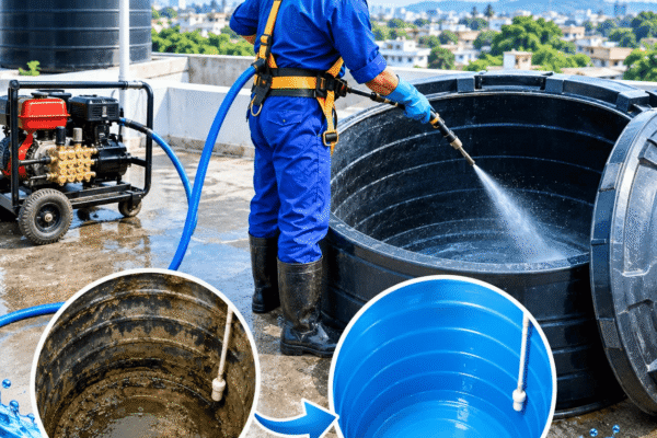 Professional Water Tank Cleaning Service in Ranchi